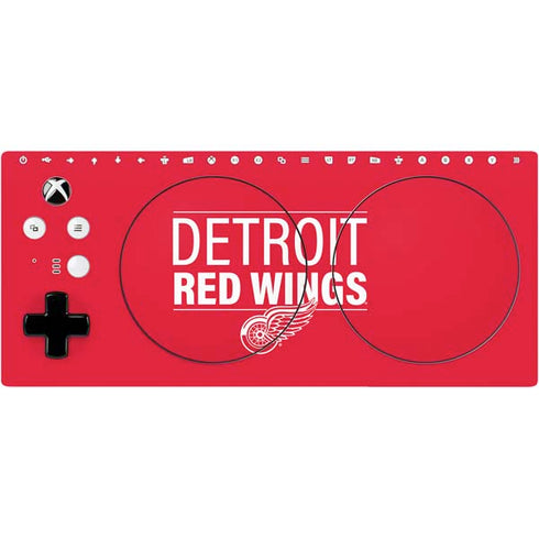 NHL Detroit Red Wings Lineup Xbox Adaptive Controller Skin