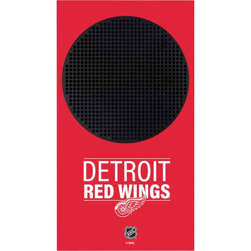 NHL Detroit Red Wings Lineup Xbox Series S Console Skin