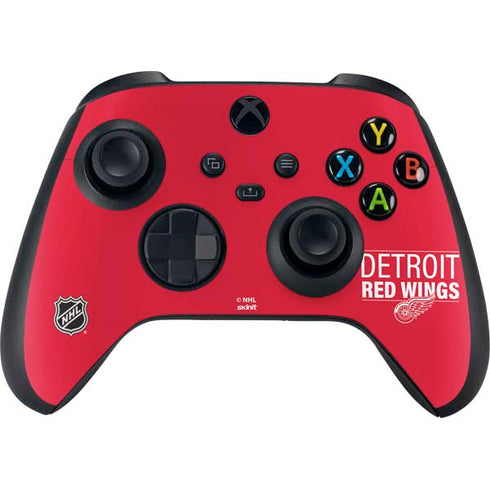 NHL Detroit Red Wings Lineup Xbox Series X Controller Skin
