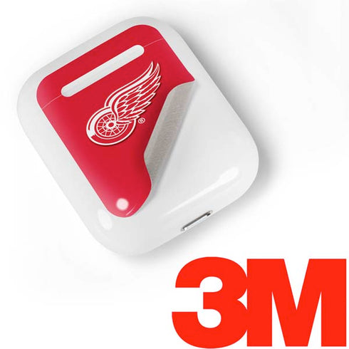 NHL Detroit Red Wings Solid Background Apple AirPods Skin
