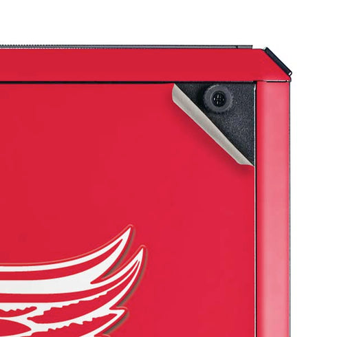 NHL Detroit Red Wings Solid Background Cooler Master MasterBox Q300L Mini Tower Skin
