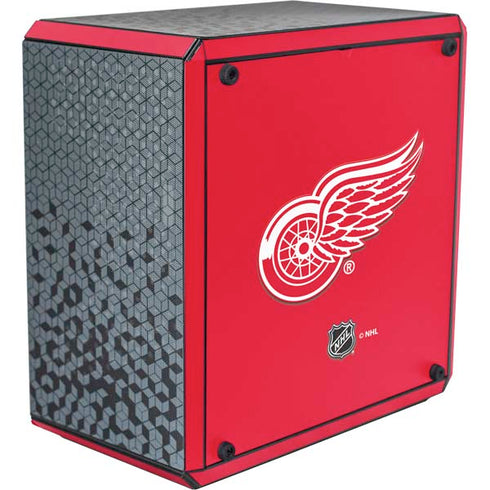 NHL Detroit Red Wings Solid Background Cooler Master MasterBox Q300L Mini Tower Skin