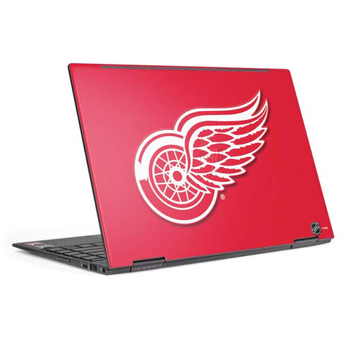 NHL Detroit Red Wings Solid Background HP Envy Skin