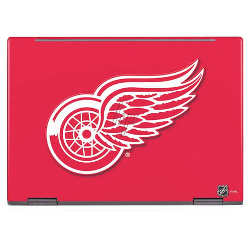NHL Detroit Red Wings Solid Background HP Envy Skin