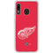 NHL Detroit Red Wings Solid Background Galaxy A20 Clear Case