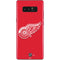 NHL Detroit Red Wings Solid Background Galaxy Note 8 Skin