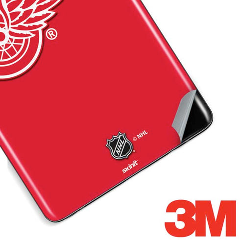NHL Detroit Red Wings Solid Background Galaxy Note 8 Skin