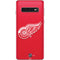 NHL Detroit Red Wings Solid Background Galaxy S10 Skin