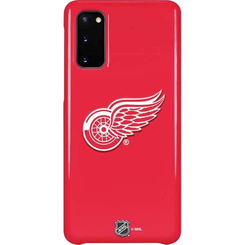 NHL Detroit Red Wings Solid Background Galaxy S20 Lite Case