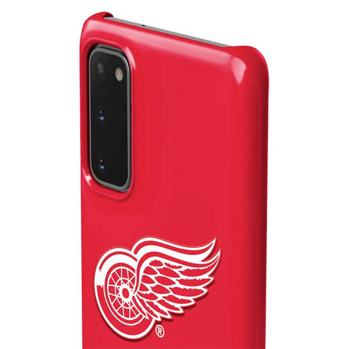 NHL Detroit Red Wings Solid Background Galaxy S20 Lite Case
