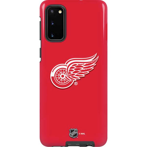 NHL Detroit Red Wings Solid Background Galaxy S20 Pro Case