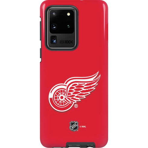 NHL Detroit Red Wings Solid Background Galaxy S20 Ultra 5G Pro Case