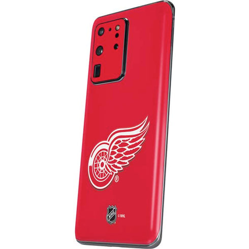 NHL Detroit Red Wings Solid Background Galaxy S20 Ultra 5G Skin