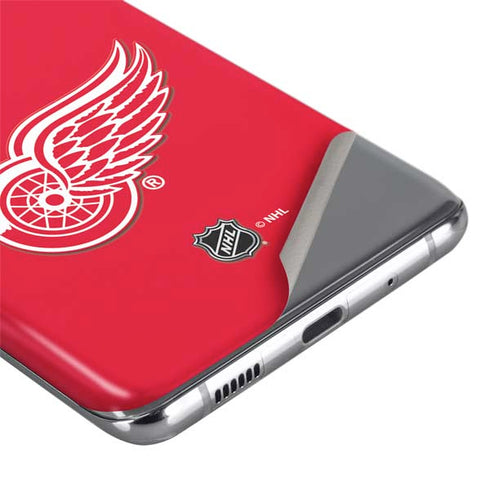 NHL Detroit Red Wings Solid Background Galaxy S20 Ultra 5G Skin