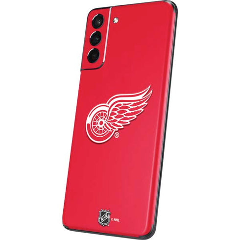 NHL Detroit Red Wings Solid Background Galaxy S21 5G Skin
