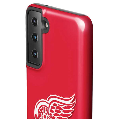 NHL Detroit Red Wings Solid Background Galaxy S21 FE Pro Case