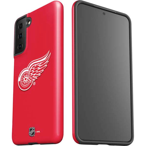 NHL Detroit Red Wings Solid Background Galaxy S21 FE Pro Case