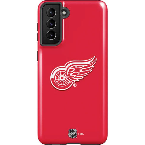 NHL Detroit Red Wings Solid Background Galaxy S21 Plus 5G Pro Case