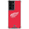 NHL Detroit Red Wings Solid Background Galaxy S21 Ultra 5G Clear Case