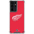 NHL Detroit Red Wings Solid Background Galaxy S21 Ultra 5G Clear Case