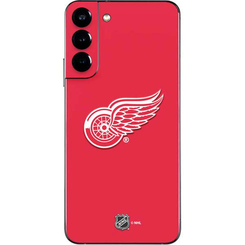 NHL Detroit Red Wings Solid Background Galaxy S22 Plus Skin