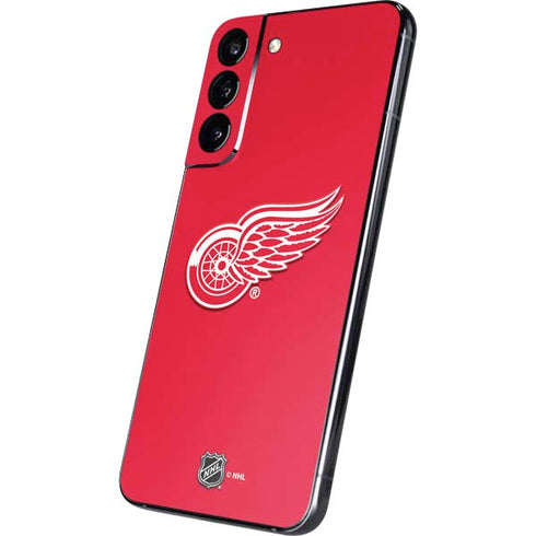 NHL Detroit Red Wings Solid Background Galaxy S22 Plus Skin