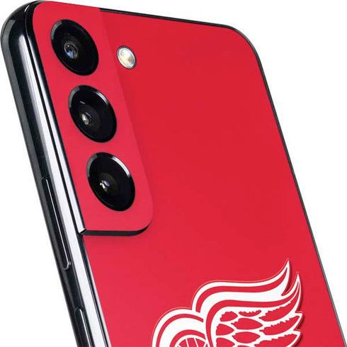 NHL Detroit Red Wings Solid Background Galaxy S22 Plus Skin