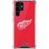 NHL Detroit Red Wings Solid Background Galaxy S22 Ultra Clear Case