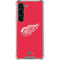 NHL Detroit Red Wings Solid Background Galaxy S23 Clear Case