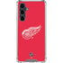 NHL Detroit Red Wings Solid Background Galaxy S23 FE Clear Case