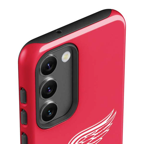 NHL Detroit Red Wings Solid Background Galaxy S23 Plus Pro Case