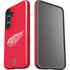 NHL Detroit Red Wings Solid Background Galaxy S24 Impact Case