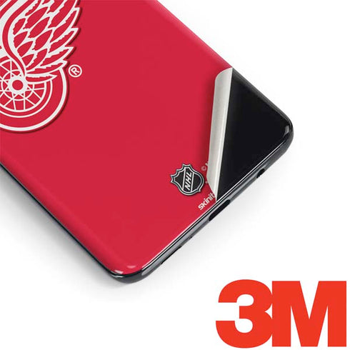 NHL Detroit Red Wings Solid Background Galaxy S9 Plus Skin