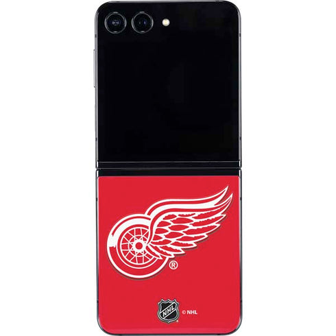 NHL Detroit Red Wings Solid Background Galaxy Z Flip5 5G Skin