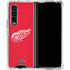 NHL Detroit Red Wings Solid Background Galaxy Z Fold4 5G Clear Case