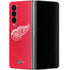 NHL Detroit Red Wings Solid Background Galaxy Z Fold4 5G Skin
