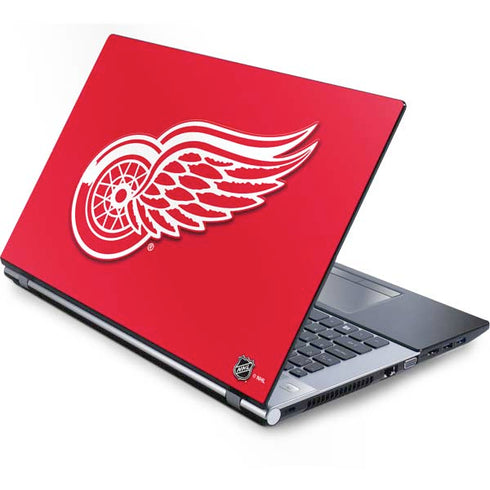 NHL Detroit Red Wings Solid Background Generic Laptop Skin
