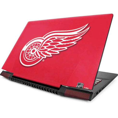 NHL Detroit Red Wings Solid Background Lenovo IdeaPad Skin