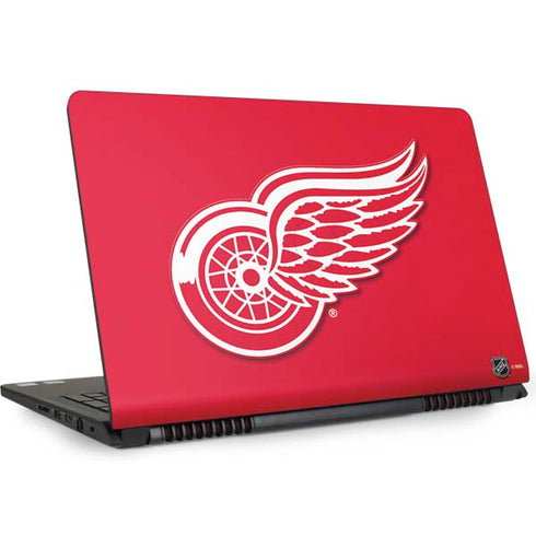 NHL Detroit Red Wings Solid Background Dell Inspiron Skin