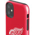 NHL Detroit Red Wings Solid Background iPhone 11 Impact Case