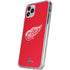 NHL Detroit Red Wings Solid Background iPhone 11 Pro Clear Case