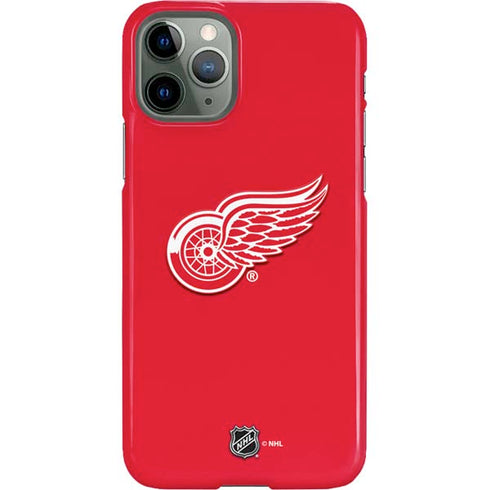 NHL Detroit Red Wings Solid Background iPhone 11 Pro Lite Case