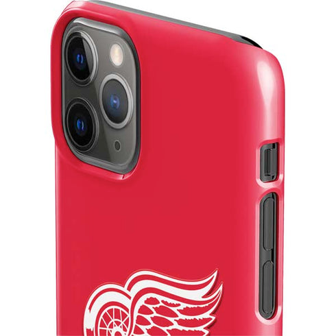 NHL Detroit Red Wings Solid Background iPhone 11 Pro Lite Case