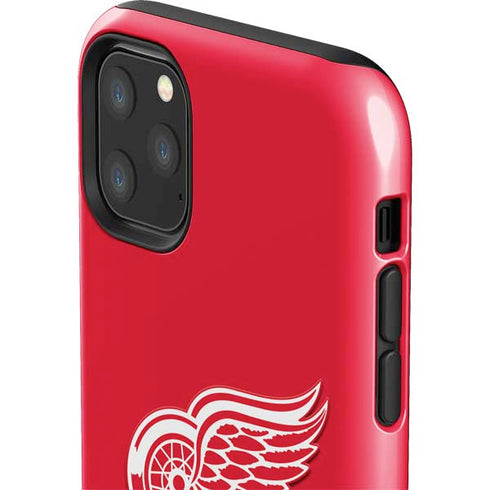 NHL Detroit Red Wings Solid Background iPhone 11 Pro Max Impact Case