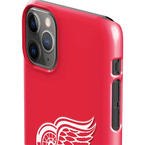 NHL Detroit Red Wings Solid Background iPhone 11 Pro Max Lite Case