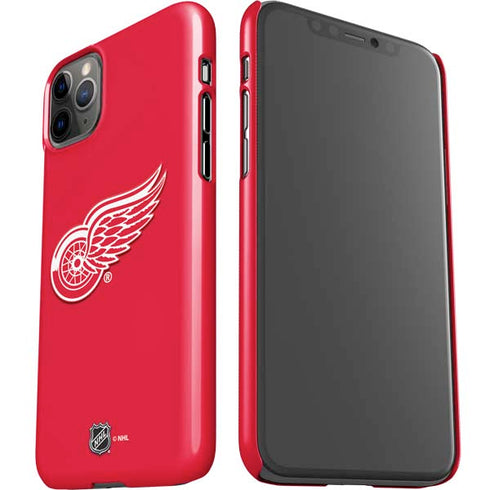 NHL Detroit Red Wings Solid Background iPhone 11 Pro Max Lite Case