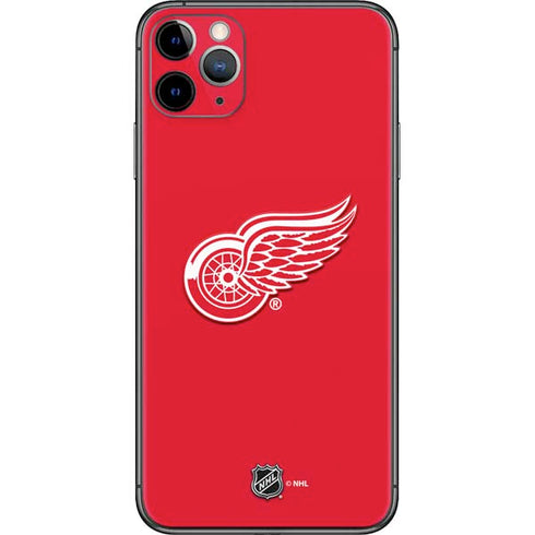 NHL Detroit Red Wings Solid Background iPhone 11 Pro Max Skin