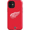 NHL Detroit Red Wings Solid Background iPhone 12 Mini Impact Case