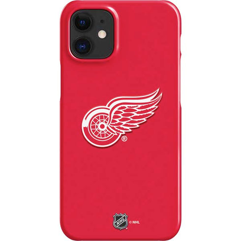 NHL Detroit Red Wings Solid Background iPhone 12 Mini Lite Case