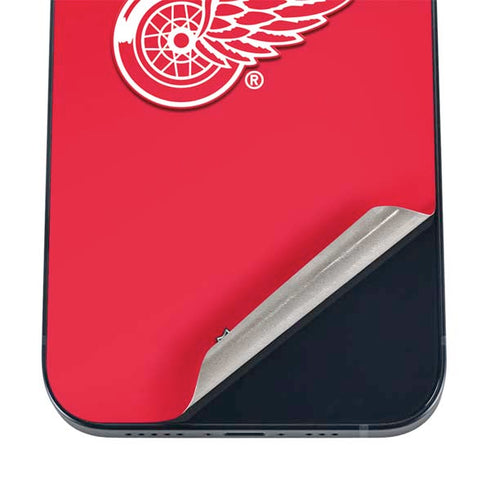 NHL Detroit Red Wings Solid Background iPhone 12 Mini Skin